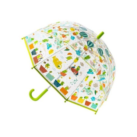 Umbrella Djeco "Frogsat", 8 spokes