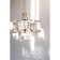 Ilvita chandelier, size 62x70x62 cm, 360W 6xe14