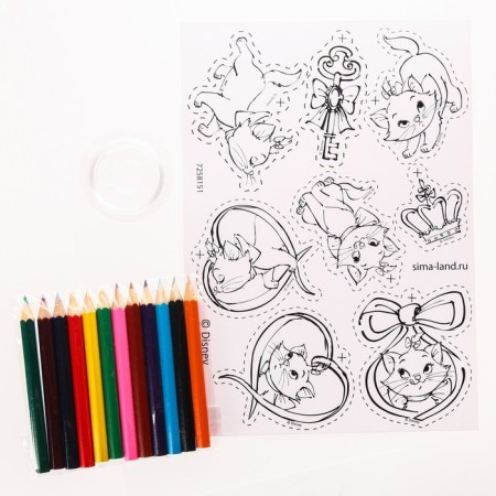 Set for creativity "Create jewelry", make 8 charm with your own hands, a cat Marie-3