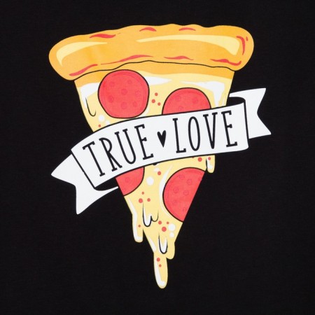 Female pajamas (T -shirt and trousers) KAFTAN PIZZA p. 52-54, black-6