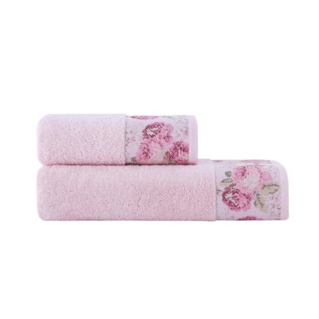 Arya Home Desima, 550 gr, size 50x90 cm, pink color, pink-1