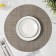 Serving napkin on the table "DI", d = 38 cm, color gray color