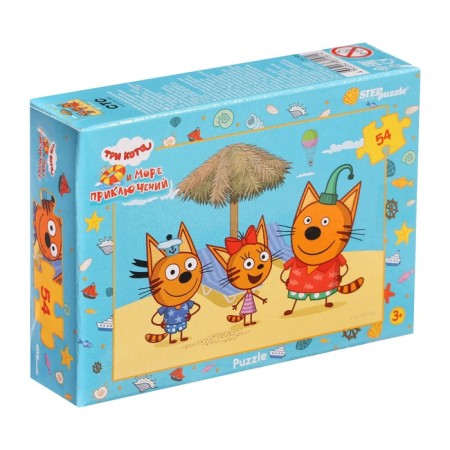 Puzzle "Three Cats", 54 elements-19
