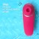 Vacuum-wave clitoris stimulator, 7 modes, USB, IP65, Soft silicone, pink