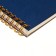 A5 business test, 60 sheets in the PragMatic cage, cardboard cover, tinted block 80g/m2, dark blue