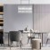 Suspended Bogate’s Allure 485/8, E14, 8x60W, 800x170 mm, chromium color