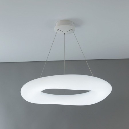 Suspended Citilux Smart Smart CL732A800GS 80x80x40 cm, 1x130W, LED, white color-1