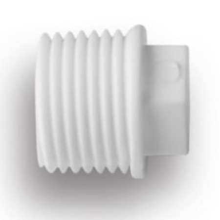Aqualink plug, polypropylene, threaded, d = 25 mm x 3/4 "-3