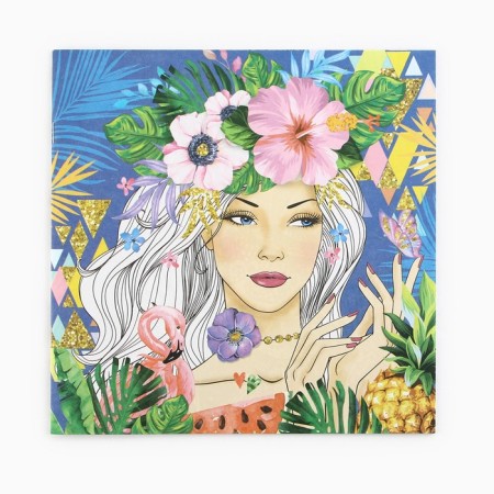 Coloring - anti -stress, album "Tropics", 20 p.-2