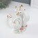 Souvenir Ceramics "Swans in a backwater with flowers" Color