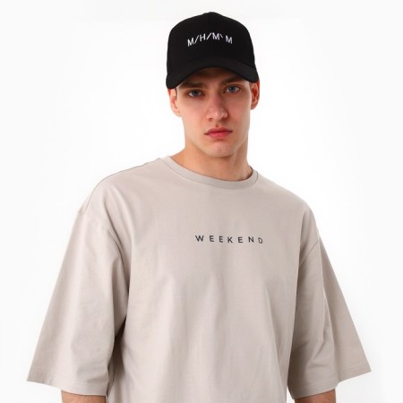 Male cap "minimum", black color, rr 56-5