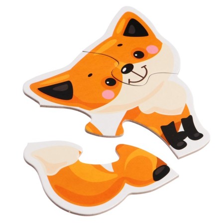 Contouring puzzles "Animals"-4
