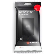 Wet napkins for car dealership and interior Pro, 30 pcs