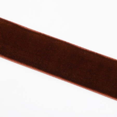 Velvet tape, 25 mm, 18 ± 1 m, brown color No. 119-2