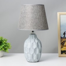 Table lamp 16428/1 E14 40W gray 22.5x22.5x37 cm Risalux