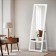 Floor mirror "Simple", white, 43x133cm