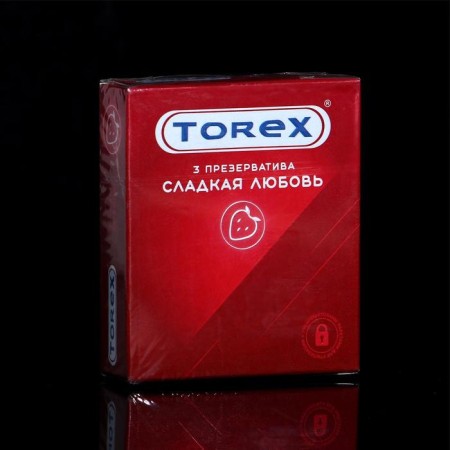 Torex condoms Sweet love, 3 pcs.