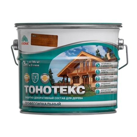 The composition of the protective and decorative tontex "Krona" nut 3 l