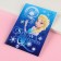 Notepad on the clip "Elsa" cold heart, 32 sheets, a6