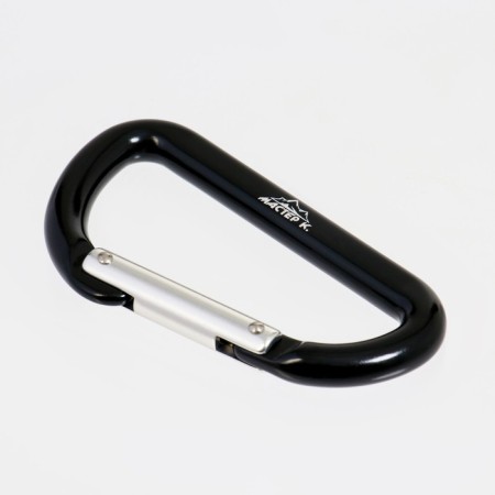 Carabiner with a latch, 7.5x4 cm, mix-1