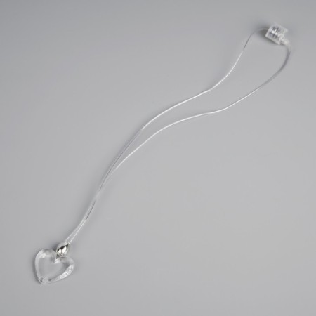 LED pendant "Heart" 60 cm, batteries, glow of multi (RGB)-3