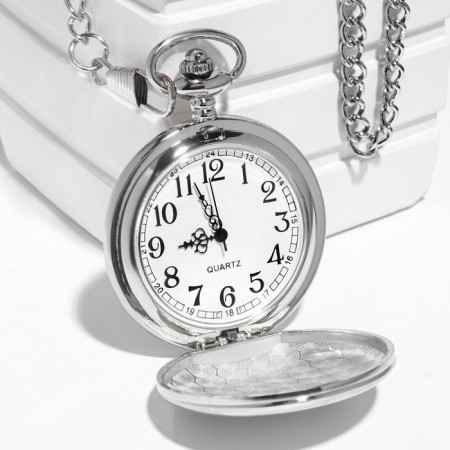 Pocket clock "Classics", quartz, chain L-40 cm, D-4.5 cm-1