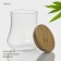 Glass Bank for bulk products with bamboo lid Bellatenero "Eco", 500 ml, 10 × 11 cm