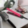 Rectifier KitFort KT-3268, ceramic coating, 50 watts, up to 200 ° C, pink