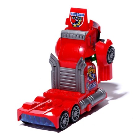 Robot "Truck", transforms, light and sound effects-3