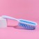 The comb is massage, wide, ventilated, 8.5 × 20.5 cm, PVC box, color mix/white