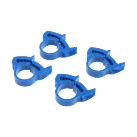 The clamp of the power plastic "Strike", a diameter of 12-14 mm, reusable, clip-track, 4 pcs.