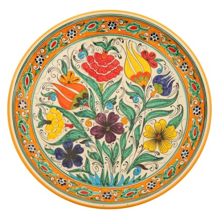 Largan Rishtan ceramics "Turkish pattern", 32 cm, mix-8