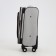 Small suitcase 20 "on lightning, code castle, with extension, color gray color