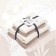 A set of towels "Bookle", size 50x80 cm - 2 pcs, 70x130 cm - 2 pcs, beige color