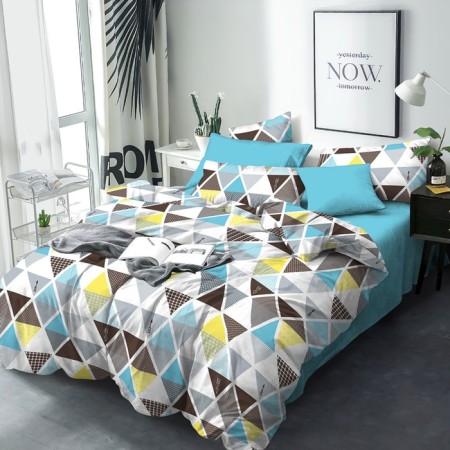 Bed linen 2 joint venture "Leonard", size 215x220 cm, 175x215 cm, 70x70 cm - 2 pcs