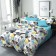 Bed linen 2 joint venture "Leonard", size 215x220 cm, 175x215 cm, 70x70 cm - 2 pcs