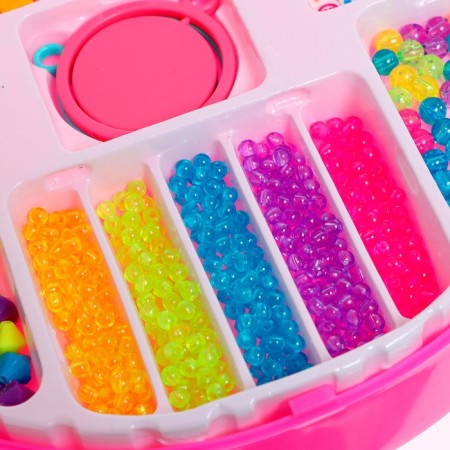 Set for beadwork "Bright jewelry" in the suitcase-10