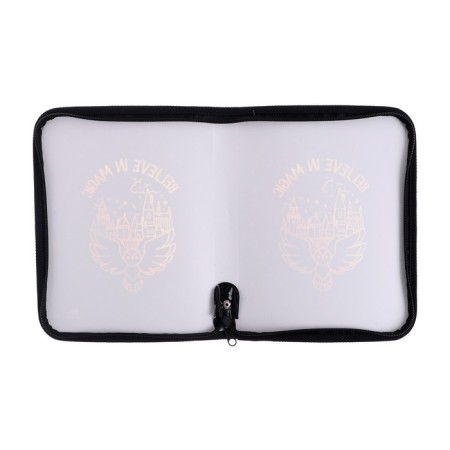 Folder for notebooks A5, 180 x 230 x 25 mm, lightning around, calligrata "magic", in the style of Harry Potter, PM-A5-04 plastic 0.5-4