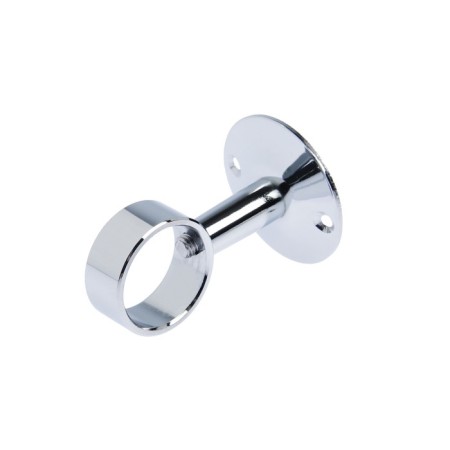 Holder for a heated towel rail, 1 ", chrome