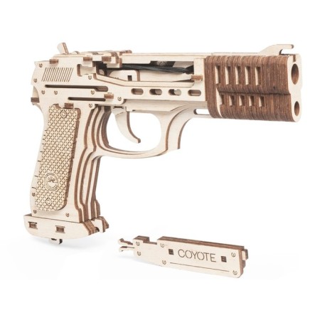 Wooden designer "Coyot", pistol - elaboration-3