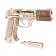 Wooden designer "Coyot", pistol - elaboration