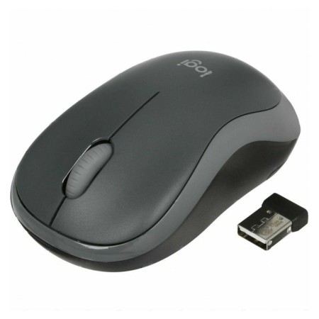 Logitech M186 Black/Gray Optical (1000dpi) Wireless USB2.0 for a laptop (2but 107486-2