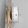 Sconces "Ice" 2xled 3000k gold 37x18x10cm