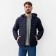 Men's jacket at the zipper Mist, p. 56, blue