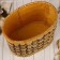 Khlobitsa wicker, oval, 27x18x22 cm, birch bark