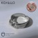 Ring "buckle" square, color silver, dimensionless