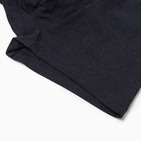 Panties men's boxers, color gray-blue melange, size 50 (XL)-1