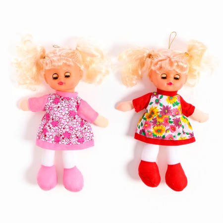 Soft toy "Doll Irishka", color mix-4
