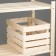 Box wooden box for racks 25x35x23 cm