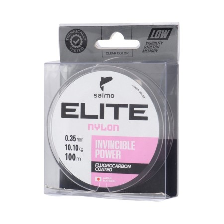 Monophile Flake Salmo Elite Fluoro Coated Nylon, diameter 0.35 mm, test 10.1 kg, 100 m, transparent-1